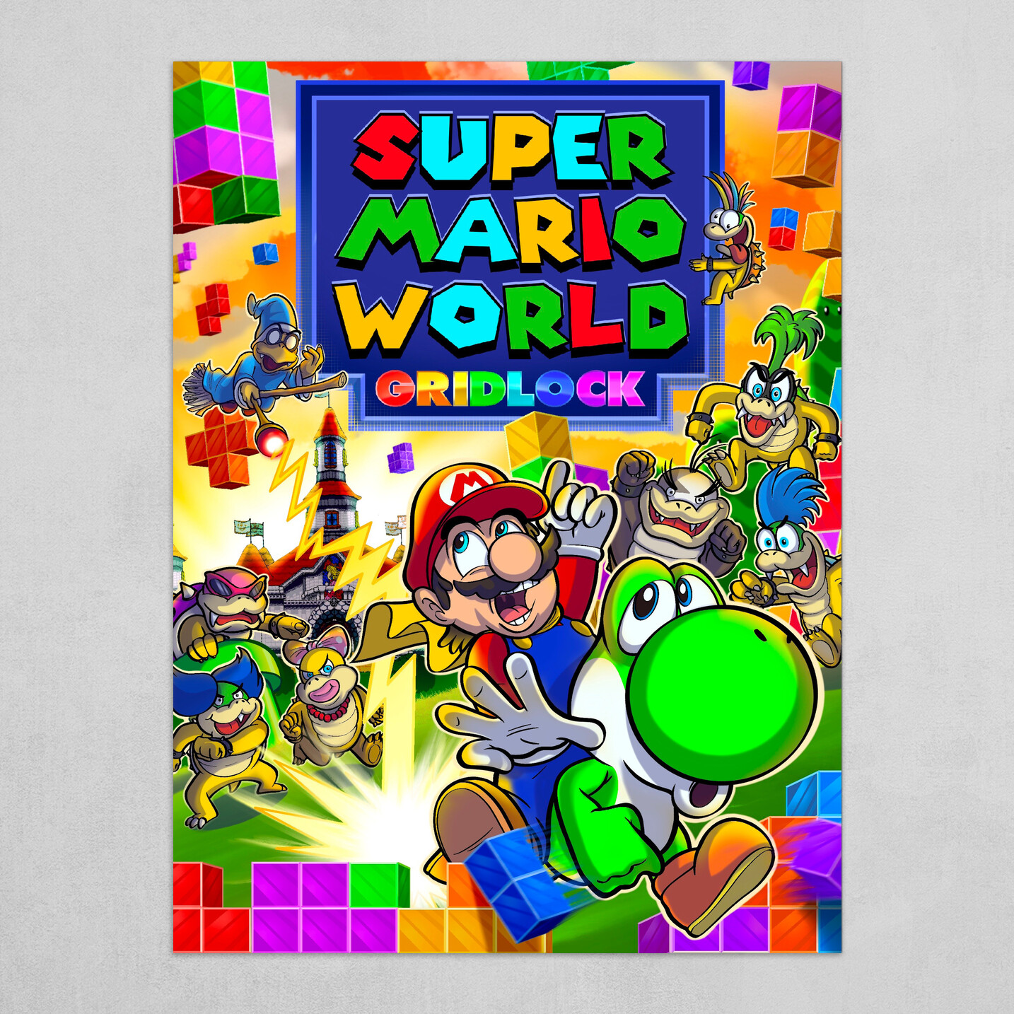 Super Mario World Gridlock by Matthew Kim